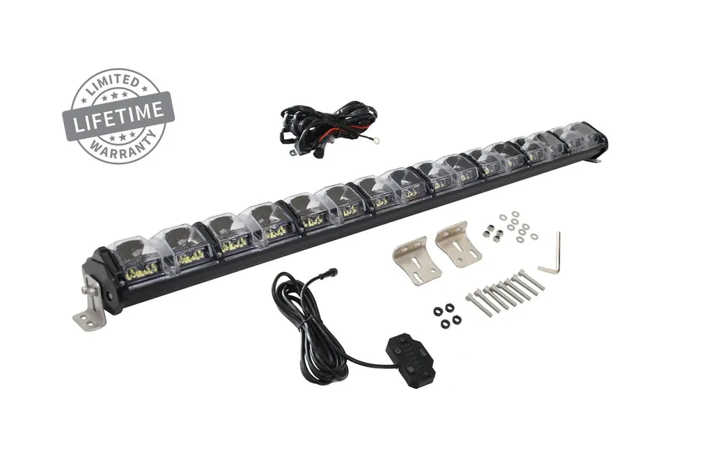 40 Inch LED Light Bar With Variable Beam DRL, RGB Back Light 6 Brightness EKO Overland Vehicle Systems