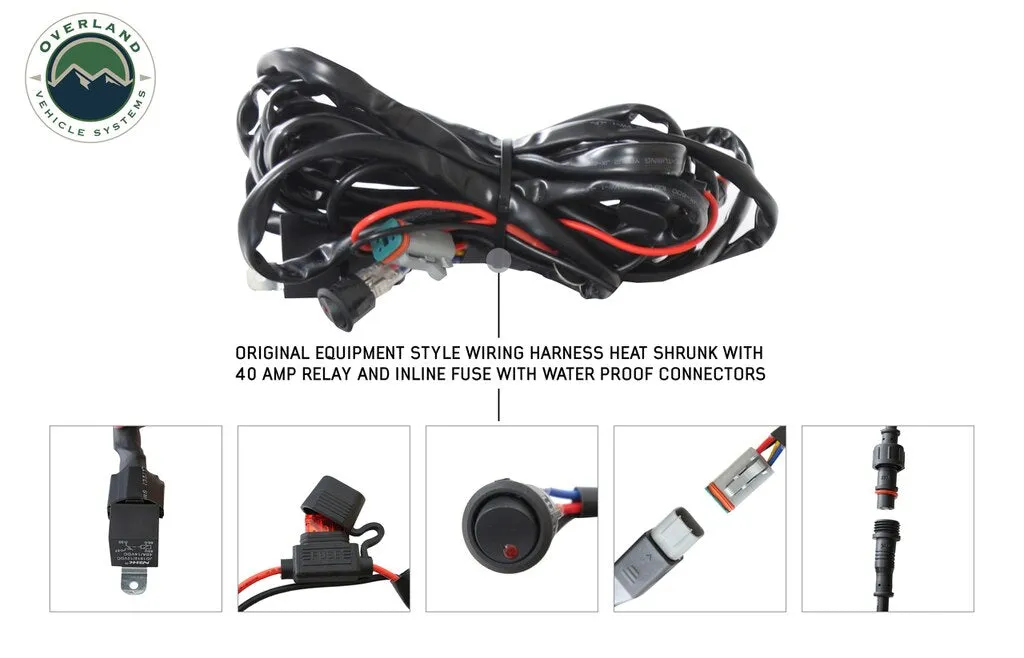 40 Inch LED Light Bar With Variable Beam DRL, RGB Back Light 6 Brightness EKO Overland Vehicle Systems