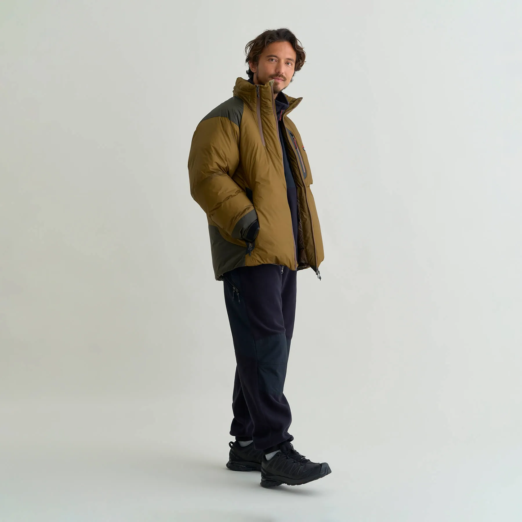 AURORA TEX LIGHT STAND COLLAR DOWN JACKET MIKAMI(MEN)