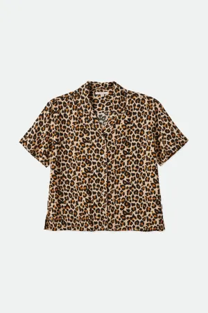 Bunker Leopard S/S Woven - Leopard