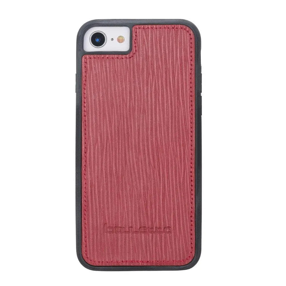 Flexible Genuine Leather Back Cover for Apple iPhone SE Series
