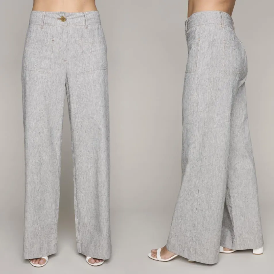 Grey Woven Pant