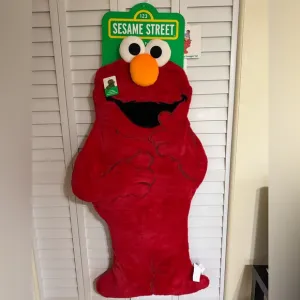 NWT - Sesame Street- Elmo Faux Fur Cozy Snuggle Tail