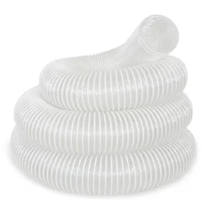 ROK 4" x 20' Clear Flexible Dust Collection Hose