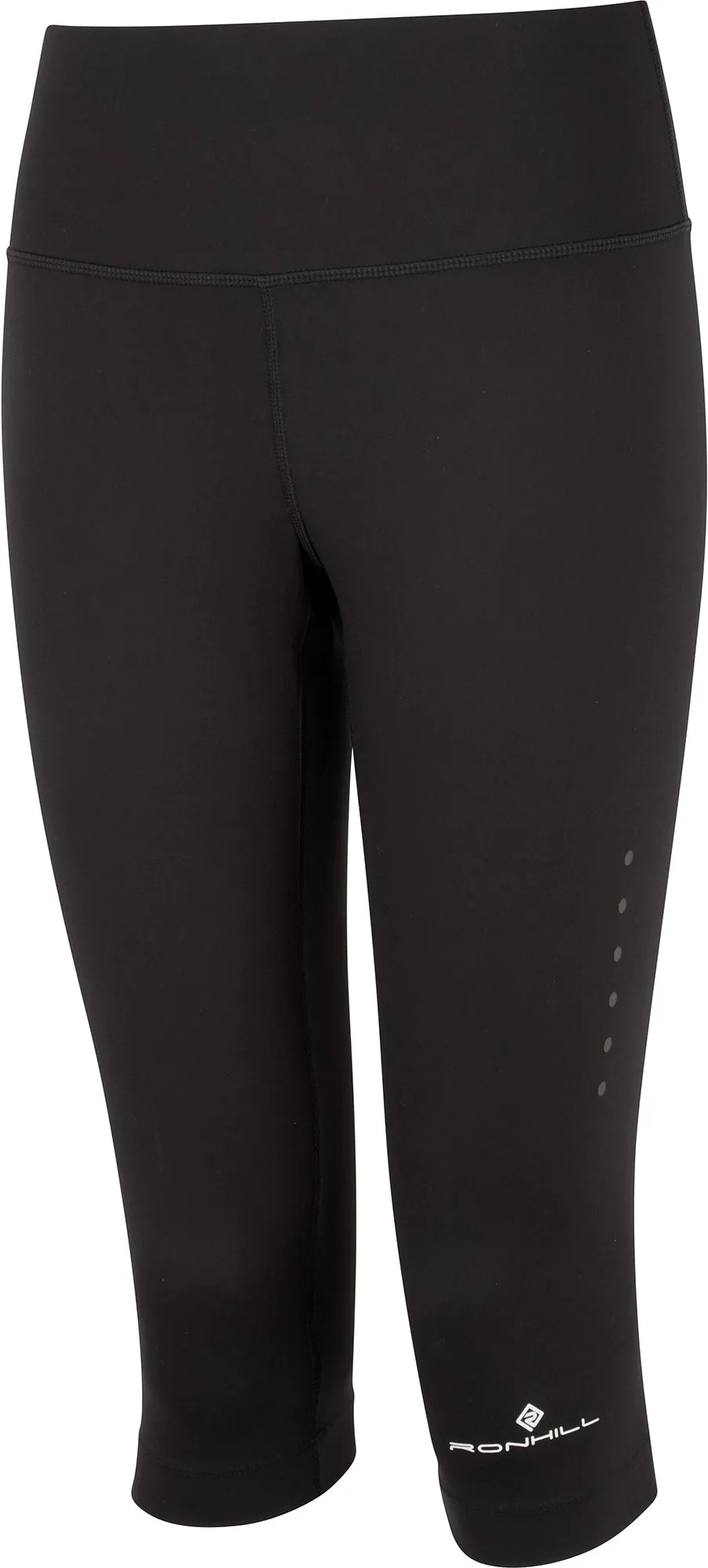 Ronhill Core Womens 3/4 Capri Running Tights - Black